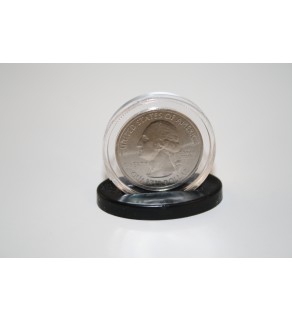SINGLE COIN DISPLAY STANDS for Half Dollar or Quarter EXCLUSIVE DESIGN (Quantity 100)