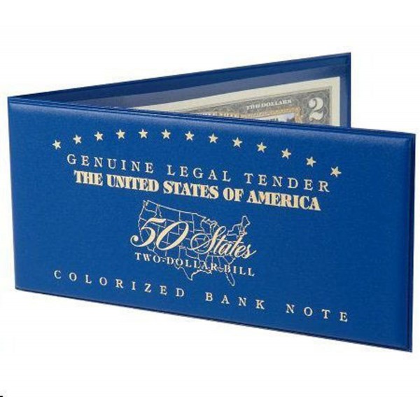 IDAHO Statehood $2 Two-Dollar Colorized US Bill ID State *Genuine Legal Tender* 