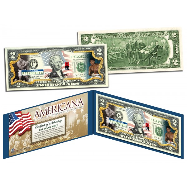 Billet De 2 Dollars US Colorisé - Dale Earnhardt Jr. #88 - 2x Champion Daytona 500