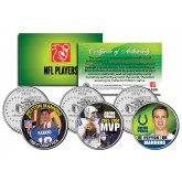 PEYTON MANNING - Draft Pick & MVP - Colorized Indiana State Quarters US 3-Coin Set - Officially Licensed
