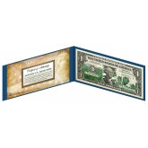 ARIZONA State $1 Bill - Genuine Legal Tender - U.S. One-Dollar Currency " Green "