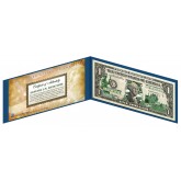 WEST VIRGINIA State $1 Bill - Genuine Legal Tender - U.S. One-Dollar Currency " Green "
