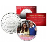 PRINCESS CHARLOTTE of Cambridge Royal Canadian Mint Medallion Coin - Prince William & Kate