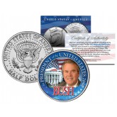 JEB BUSH FOR PRESIDENT US Campaign 2016 Colorized JFK Kennedy Half Dollar Coin WHITE HOUSE