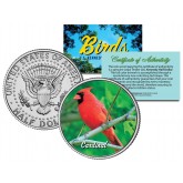 CARDINAL Collectible Birds JFK Kennedy Half Dollar Colorized US Coin