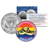 GAY PRIDE Marriage Equality Colorized 2015 JFK Half Dollar U.S. Coin Wedding Rings 6/26/2015