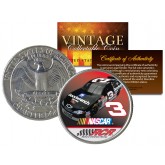 DALE EARNHARDT Colorized 1951 Silver Quarter U.S. Coin - Birth Year - #3 NASCAR - Officially Licensed