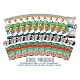 Lot of 10 GREG MADDUX Colorized Illinois Quarter Unopened Coin Packs - Officially Licensed