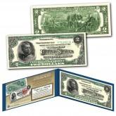 1886 Winfield Scott HANCOCK (Civil War) First Ever Silver Certificate designed on modern $2 bill