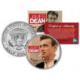 JAMES DEAN " Signature " JFK Kennedy Half Dollar US Coin - Officially Licensed