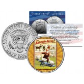 RINGLING BROS. AND BARNUM & BAILEY CIRCUS - Geese - Colorized JFK Half Dollar U.S. Coin