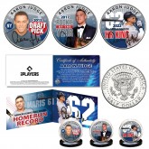 AARON JUDGE 62nd Home Run King Record JFK Half Dollar U.S. 3-Coin Set with Panoramic Certificate of Authenticity  (2013 Draft Pick / 2017 Rookie / 2022 HR King)