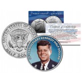 50th Anniversary Kennedy Half Dollar 2014 U.S. Coin JFK Colorized