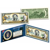 HERBERT HOOVER * 31st U.S. President * Colorized Presidential $2 Bill U.S. Genuine Legal Tender
