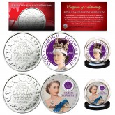 QUEEN ELIZABETH II 2022 Platinum Jubilee Official Set of 2 Royal Canadian Mint Medallion Coins