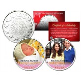 PRINCESS CHARLOTTE of Cambridge - Set of 2 Royal Canadian Mint Medallion Coins