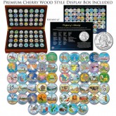 Colorized US Statehood Quarters 3-Coin Set #1 Historic American LIGHTHOUSES