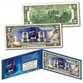 SPACEX Falcon 9 Rocket Carrying First Ever Crew Dragon Spacecraft Launch May 30, 2020 Genuine Legal Tender U.S. $2 Bill