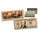 2-Sided Colorized Genuine Legal Tender U.S. $10 Ten-Dollar Bill - Declaration of Independence Reverse