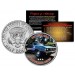 1971 HEMI CUDA CONVERTIBLE 4-SPEED - Most Expensive Muscle Cars Ever Sold at Auction - Colorized JFK Half Dollar U.S. Coin
