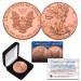 2019 Genuine 1 oz .999 Fine Silver American Eagle U.S. Coin * Full 24KT ROSE Gold plated * with Deluxe Felt Display Box