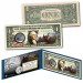Washington Crossing the Delaware Historic 2021 Quarter Design Genuine Legal Tender U.S. $1 One-Dollar Bill