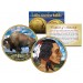 Colorized 2021 AMERICAN GOLD BUFFALO Colorized Indian Coin - 24K Gold Plated