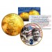 1976 BABE RUTH 24K Gold Plated IKE Dollar - Each Coin Serial Numbered of 376 - Officially Licensed