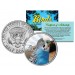BLUE PARAKEET Collectible Birds JFK Kennedy Half Dollar Colorized US Coin