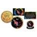 Chinese Zodiac PolyChrome Genuine Legal Tender JFK Kennedy Half Dollar 24K Gold Plated U.S. Coin - RAT