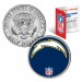 SAN DIEGO CHARGERS NFL JFK Kennedy Half Dollar US Colorized Coin - Officially Licensed