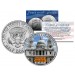 SAINT PAUL’S CATHEDRAL - Famous Churches - Colorized JFK Half Dollar US Coin London England