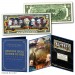 American Civil War CONFEDERATE GENERALS Genuine Legal Tender U.S. $2 Bill in Large Collectors Folio Display 
