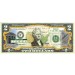 INDIANA State/Park COLORIZED Legal Tender U.S. $2 Bill with Security Features