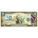 KANSAS State/Park COLORIZED Legal Tender U.S. $2 Bill with Security Features