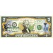 WASHINGTON State/Park COLORIZED Legal Tender U.S. $2 Bill with Security Features