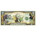 WISCONSIN State/Park COLORIZED Legal Tender U.S. $2 Bill with Security Features