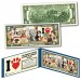 DOGS I Love Dogs Collectible Genuine Legal Tender U.S. $2 Bill Featuring 16 Different Breeds