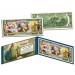 HAPPY EASTER - Easter Eggs & Easter Bunny - Colorized $2 Bill U.S. Legal Tender
