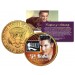 Elvis Presley - 75th Birthday - JFK Kennedy Half Dollar U.S. Coin 24K Gold Plated