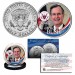 GEORGE H.W. BUSH 41st President 1924-2018 Commemorative Genuine JFK Kennedy Half Dollar U.S. Coin