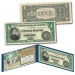 1862 Salmon CHASE First Ever Legal Tender One-Dollar Banknote designed on modern $1 bill