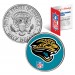 JACKSONVILLE JAGUARS NFL JFK Kennedy Half Dollar US Colorized Coin - Officially Licensed