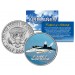 F/A-18E/F SUPER HORNET - Airplane Series - JFK Kennedy Half Dollar U.S. Colorized Coin