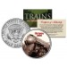 20th CENTURY LIMITED - Famous Trains - JFK Kennedy Half Dollar U.S. Colorized Coin