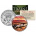 INDIAN PACIFIC TRAIN - Famous Trains - JFK Kennedy Half Dollar U.S. Colorized Coin