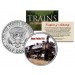 UNION PACIFIC 618 TRAIN - Famous Trains - JFK Kennedy Half Dollar U.S. Colorized Coin