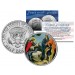 JESUS CHRIST - BLESSING - JFK Kennedy Half Dollar U.S. Colorized Coin