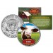 COW Collectible Farm Animals JFK Kennedy Half Dollar U.S. Colorized Coin