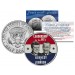 JOHN F KENNEDY & LYNDON B JOHNSON - Presidential Campaign - JFK Half Dollar US Coin